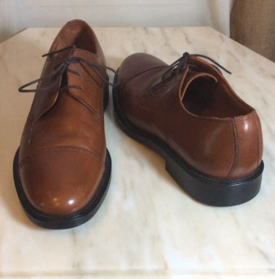 Johnston & Murphy Brown Leather Dress Shoes Men’s Size 10M Lace Up Oxford Casual Johnston & Murphy 15-1790 Lace Up Oxford Shoes Men main image 3