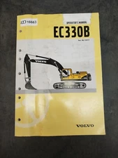 ONE  Volvo EC330B Hydraulic Excavator Factory Operators Manual