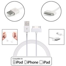 Apple iPod Classic 80GB 120GB 160GB Charger USB Data Cable Lead - 1M/2M