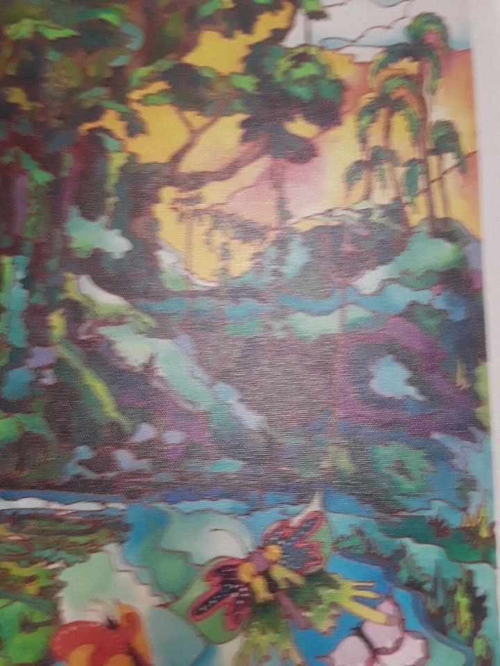 Linnea Pergola - 蝴蝶湾 II,限量版 Giclee 帆布 带真品证明 — 第 4/4 张图片