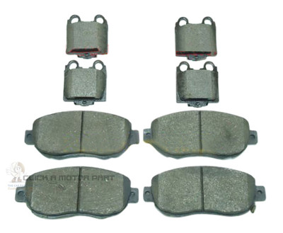 Front Rear Brake Discs and Mintex Pads For Toyota MR2 mk2 92-00