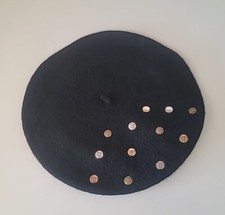 Inc International Concepts Women's Colorblock Beret Navy One Size for ...