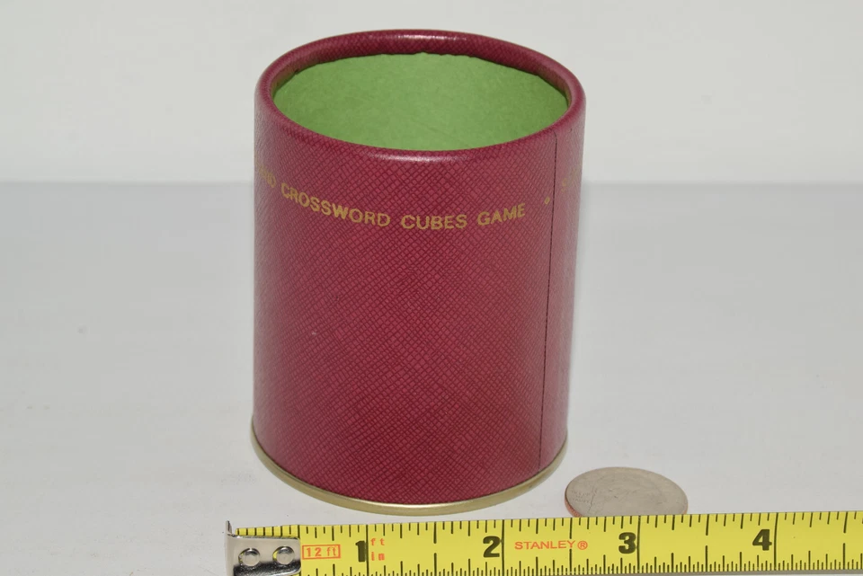 Scrabble Crossword Cubes - Dice Cube Only - Selchow & Righter - Vintage - Image 4 of 4