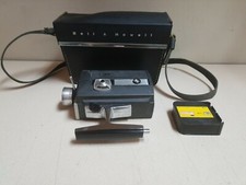 Bell  Howell Focus-Matic AutoLoad used movie camera Model 435 with leather case