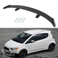 51.6" Car Matte Black Rear Roof Spoiler Kit Tail Wing For Mitsubishi Colt Hatch