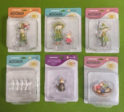 MOOMIN MEDICOM TOY Ultra Detail Figure Snufkin&Little My (Set of 6 