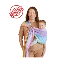 Baby Wrap by LILLE, Baby Ring Sling Carrier - Rainbow (Holiday Season  Special)