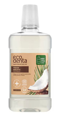 Ecodenta Certified Organic Fresh Breath Kokos Mundspülung 500ml Fluoridfrei
