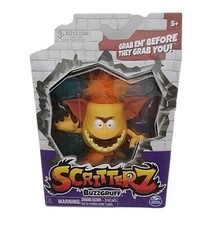 New Scritterz BuzzGruff Interactive Orange Mini Monster Jungle Creature Toy