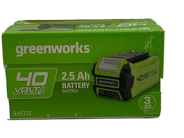 Аккумулятор greenworks 40v 6ah