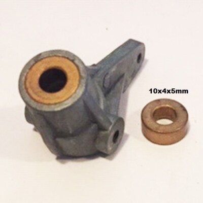 FRONT METAL HUB HOLDER thander tiger R/C PARTS + 2 BEARINGS