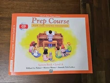 Alfred's Basic Piano Prep Course Lesson Book Level A with CD - New Old Stock NOS