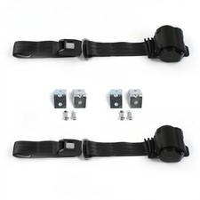 Chevy Truck 1973 - 1987 Standard 2pt Bk Seat Kit Wbrackets-2 Belts Bbc