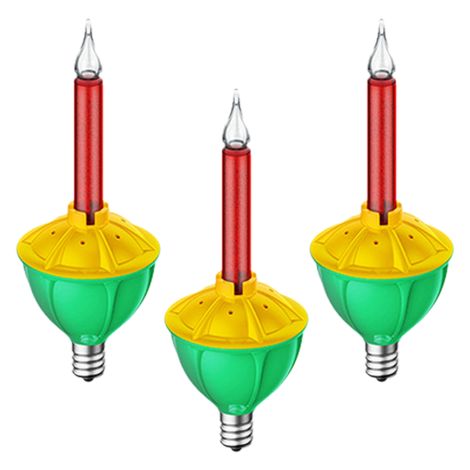 Christmas Bubble String Lights 3PC Traditional Multicolor Bubble