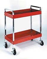 Sunex Tool  8005Sc Red Service Cart With Chrome 30 X 16X 35H