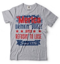 July 4th T-shirt Fourth of July USA American T-shirt 1776 Independence Day Tee