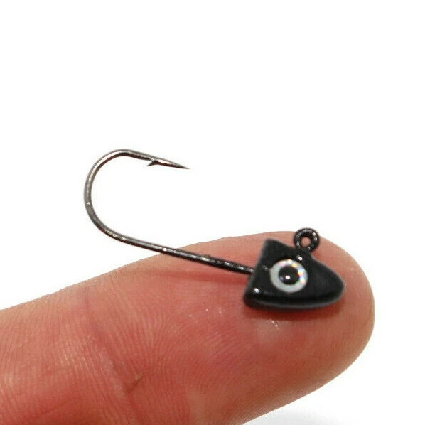 Jigkopf Set 10x Micro Jigs Mini Jigköpfe für Barsch Forelle Jighaken Jigheads - Bild 2 von 4