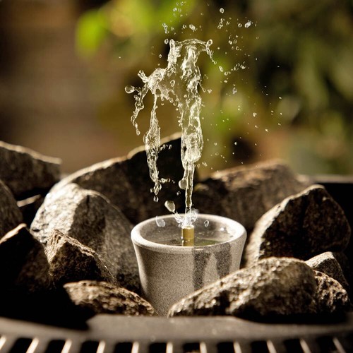 Hukka Sauna Sisukas hochwertiger Saunabrunnen Specksteinprodukte aus Finnland - Bild 2 von 5