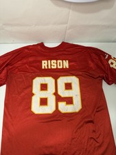 1999 Kansas City Chiefs #89 Andre Rison Jersey Red Puma Size X-Large