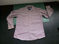 Wrangler 20x Competition Boy's Long Sleeve Snap Shirt Size Large L