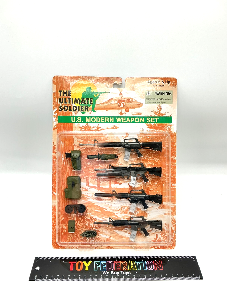 21st Century Toys The Ultimate Soldier U.S. MODERN WEAPON SET | eBay