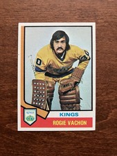 1974-75 Topps Hockey, #235 Rogie Vachon (HOF), VGEX-EX