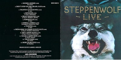 Steppenwolf Live (CD, 1991)
