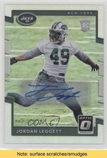 2017 Donruss Optic Rookies Holo Auto 62/99 Jordan Leggett #105 Auto READ 6f7