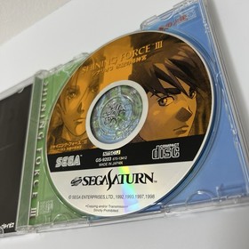 SEGA SATURN Shining Force I II III + Premium Disc Set Tested Complete Japan