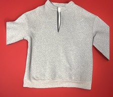Women  s Gray Sweatshirt Medium