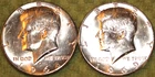 1968-D & 1969-D Kennedy Half Dollars - Both Are Uncirculated