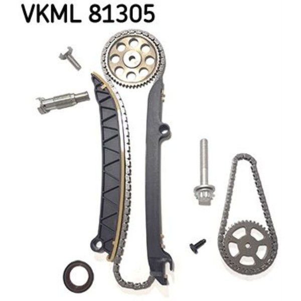 SKF Steuerkettensatz FüR VW Polo 6R 6C 1.2 TSI 6R1 6C1 Golf VI 5K1 5M1 521-image