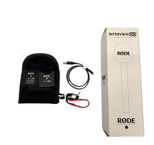 Rode Wireless Go II Microphone System W/ Rode Interview, Behringer Bc Lav Go!