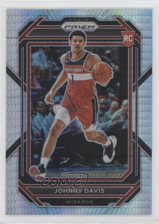 2022-23 Panini Prizm Hyper Prizm Johnny Davis #231 Rookie RC 0y59