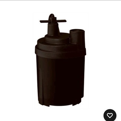 Master Plumber 540086 Submersible Utility Pump, 1/6-HP Motor, 1470-GPH -