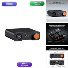 Fosi Audio ZH3 DAC Headphone Amplifier Fully Balanced Desktop DAC Preamp