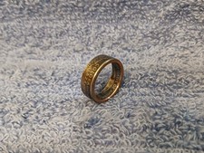 COLORADO Handcrafted Washington Quarters coin ring, size 7  2006