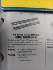Mopar P5249492 Big Block Intake Manifold Gasket Reinforcement