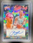 SAM HAUSER HOOPS INK ICE AUTO - 2023 Panini Hoops Premium Stock #11 Celtics