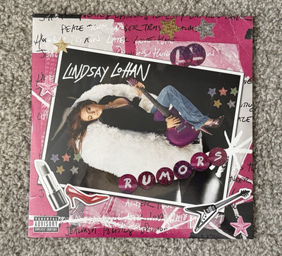 LINDSAY LOHAN - RUMORS - First Edition Vinyl Single Casablanca Records 2024 Pop