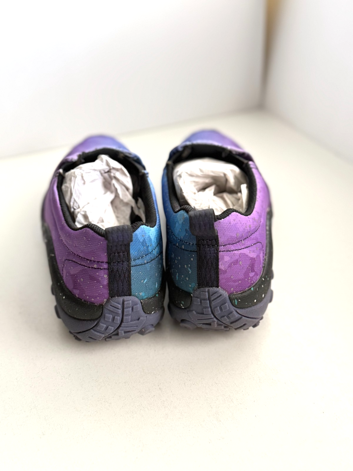 Merrell Scarpe Slip On Uomo Doppia Densità Taglia 8 5 Inglese Lavanda Ombre Unisex