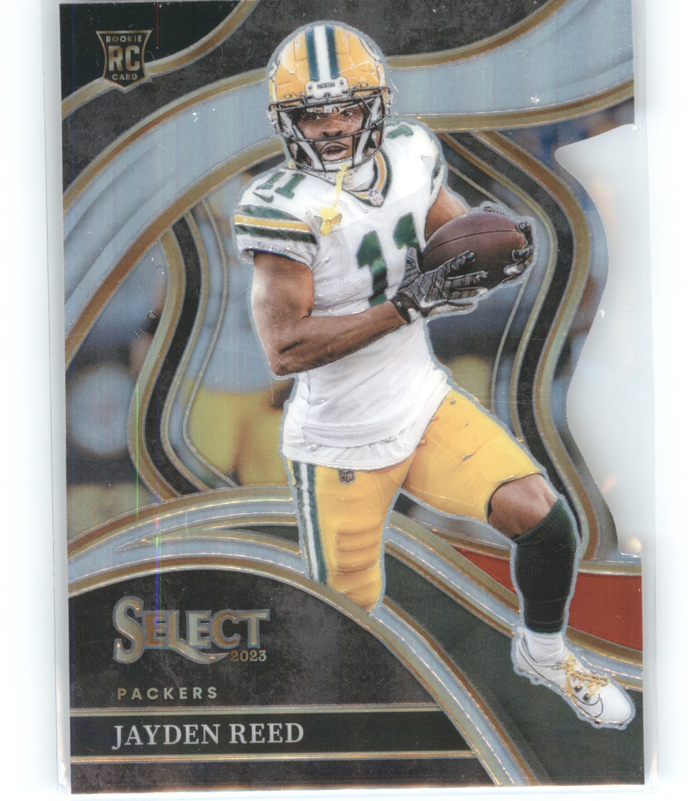 2023 Panini Select #258 Jayden Reed Silver Prizms