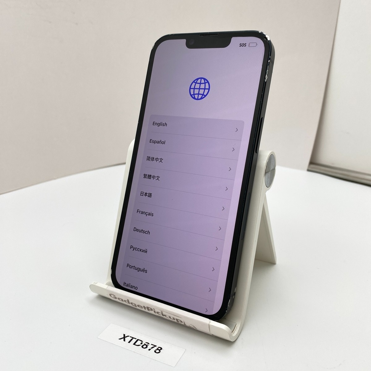 Apple iPhone 14 - 128GB - Midnight (T-Mobile) - CRACKED SCREEN