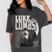 Luke Combs My Kinda Saturday Night Tour 2026 Graphic Tee, Retro Country T-Shirt