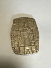 3 oz .999 Fine Silver Hand Poured Horus Relic Bar Antiqued Finish