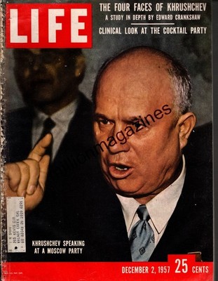 1957 Life December 2 - Khrushchev; Ed Gein Psycho serial killer; Marlon Brando;