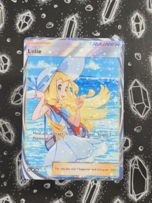   Handgemacht: Lillie / Lilly | Custom Fan Trainer Karte | Stars Holo Design
