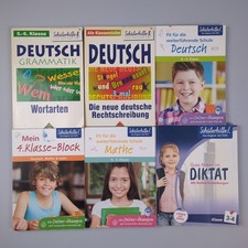Schülerhilfe Sammlung Konvolut Deutsch Mathe 6x Nachhilfe Bücher 4-5 Klasse