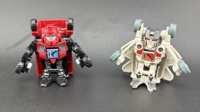 Hasbro Transformers Bot Shots Sentinel Prime 2012 & BOT SHOTS STARSCREAM Plane  