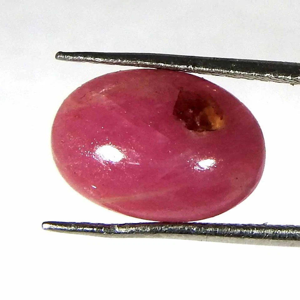 5.20Cts100%Natural Red Ruby Oval Cabochon Loose Gemstones - Image 2 of 3